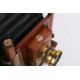 Victorian/Edwardian mahogany and brass field plate camera labelled Thorton Pickard. - Image 2 of 3