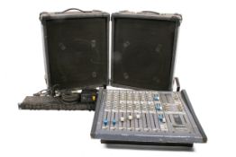 Vintage Cloud CXM music console and a pair of PA speakers, etc.