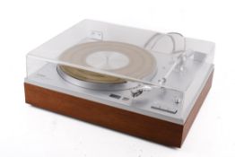 A vintage Yamaha NS- Series YP-800 turntable with an MA QDC-1 cartridge. S/n G 18815.