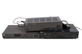 Three Hi Fi separates.