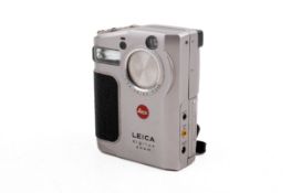 A Leica digilux zoom compact digital camera.