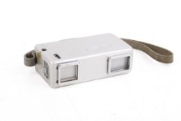 A Minolta - 16 sub-miniature film camera.