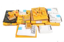 A large collection of assorted mostly Kodak photographic film and paper.