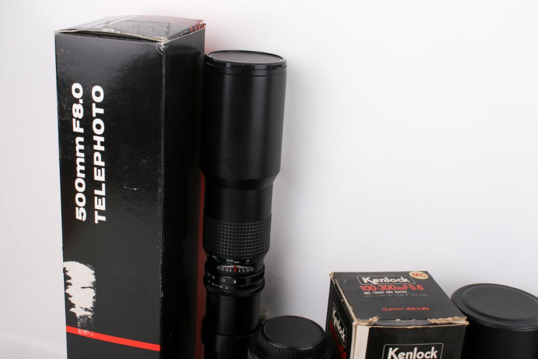 Canon AE-1 35mm film camera outfit. - Image 2 of 4