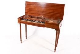 A circa 1970 Johannes (John) Morley Clavichord no. 1912.