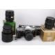 A vintage Canon AL-1 QF SLR 35mm film camera outfit. S/n 1192055, with Canon FD 50mm 1:1. - Image 2 of 3