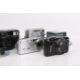 A group of six assorted compact cameras with accessories. - Image 2 of 4