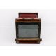 A vintage mahogany cased stereoscopic tailboard plate camera, - Image 3 of 3
