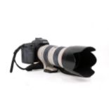 Canon EOS 50D digital camera and Canon Ultrasonic 70-200mm lens.