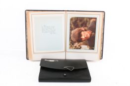 The Beatles - a collection of photographs and illustrations in a fine binding with gilt titles