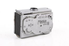 A Mamiya 16 Super sub-miniature camera.