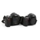 Two Nikon digital SLR camera bodies. - Image 1 of 3