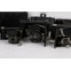 A collection of ten assorted vintage folding bellows film cameras. - Image 2 of 3