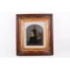Victorian hand coloured photograph frames - Image 2 of 3