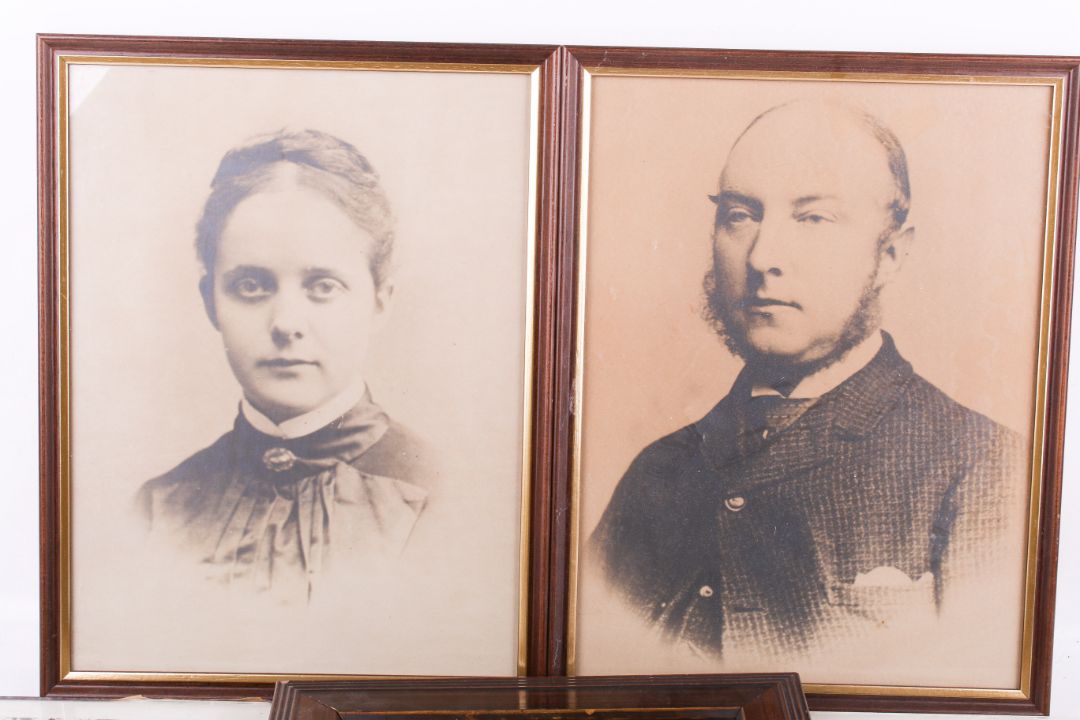 A collection of assorted vintage photographs, mostly group shots. - Image 2 of 4