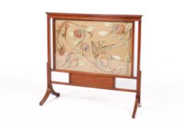 A 20th century firescreen.