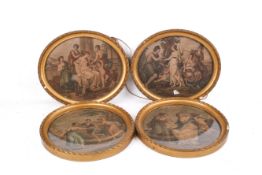Four 19th century prints.