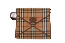 A Burberry crossbody handbag.