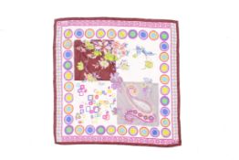 An Etro Milano silk scarf.