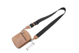 A Markberg 'Mariana' brown leather crossbody bag.