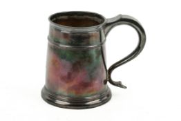 An early 18th century silver tankard by William Gamble.