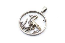 A Catherine Best silver pendant.