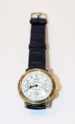 Eberhard & Co. Chronograph, Ebauche Les Ponts-de-Martel, Nr. 207/850, limitierte Edition, rückseitig