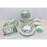 Villeroy & Boch Speise-Serviceteile, Dekor Fasan, 6 Speiseteller, groß, 6 Speiseteller, klein, 6