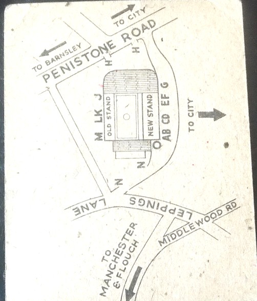 1949 FA CUP SEMI-FINAL WOLVERHAMPTON WANDERERS V MANCHESTER UNITED TICKET - Image 2 of 2