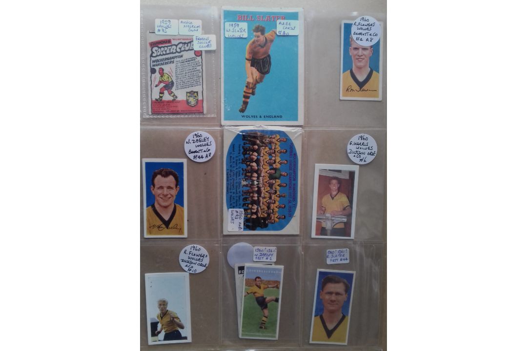 WOLVERHAMPTON WANDERERS TRADE & CIGARETTE CARD COLLECTION OVER 1,000 ITEMS - Image 15 of 16