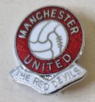 VINTAGE MANCHESTER UNITED BADGE