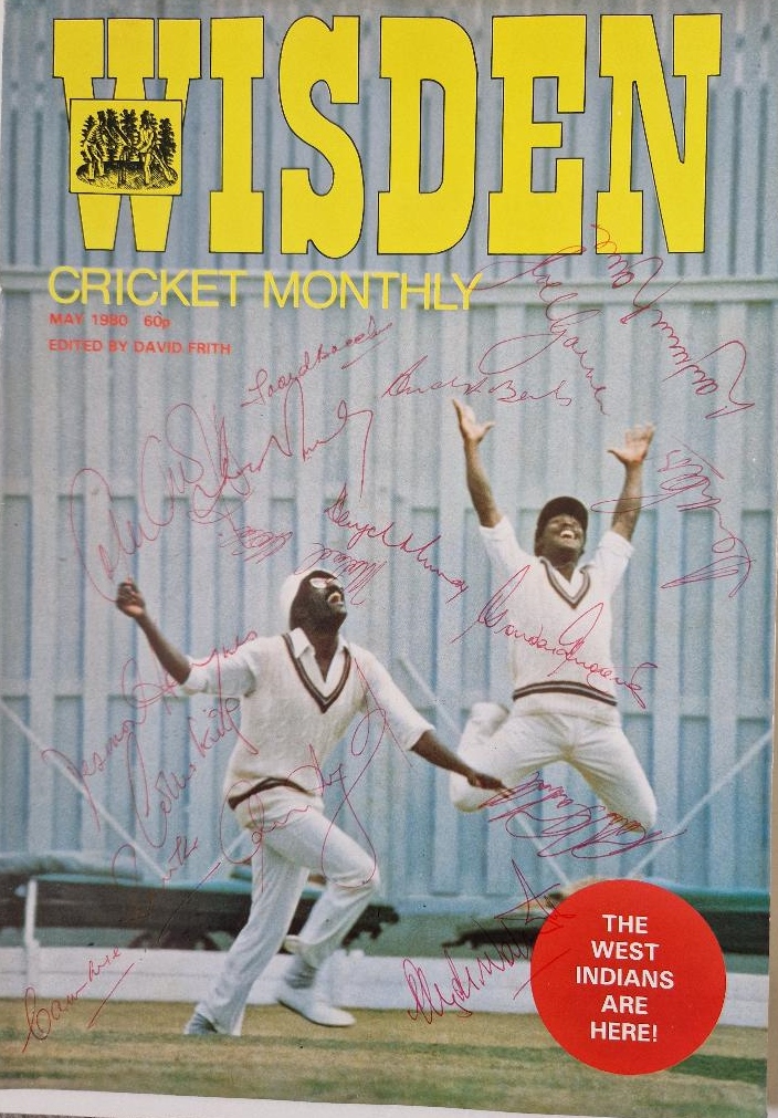 1980 WEST INDIES CRICKET TOUR TO ENGLAND AUTOGRAPHS