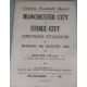 1964 MANCHESTER CITY V STOKE CITY FRIENDLY PLAYED ISLE OF MAN - Image 1 of 2