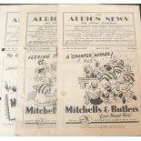 1950-51 WEST BROMWICH ALBION V ARSENAL, DERBY COUNTY & CHARLTON ATHLETIC