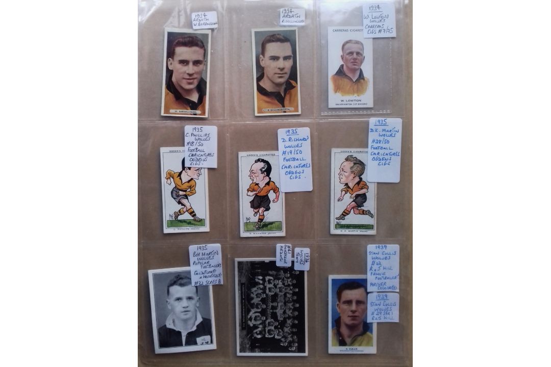 WOLVERHAMPTON WANDERERS TRADE & CIGARETTE CARD COLLECTION OVER 1,000 ITEMS - Image 2 of 16