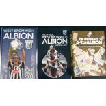 WEST BROMWICH ALBION BOOKS X 3