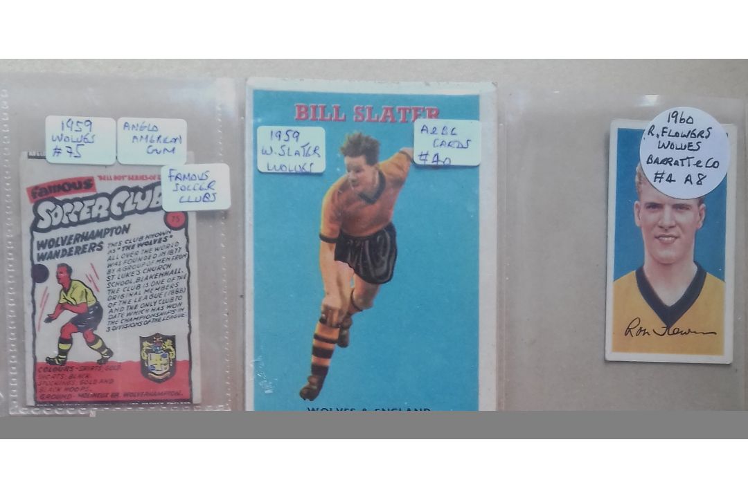 WOLVERHAMPTON WANDERERS TRADE & CIGARETTE CARD COLLECTION OVER 1,000 ITEMS - Image 11 of 16