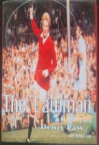 MANCHESTER UNITED DENIS LAW AUTOGRAPHED AUTOBIOGRAPHY