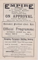 1930-31 BARNSLEY V WOLVERHAMPTON WANDERERS