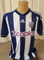 2012-13 WEST BROMWICH ALBION CHRIS BRUNT MATCH WORN SHIRT