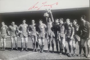 LIVERPOOL RON YEATS AUTOGRAPHED PHOTO
