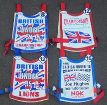 SPEEDWAY - RACE WORN JACKETS X 4