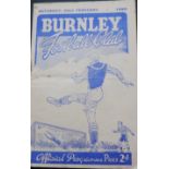 1951-52 BURNLEY V LIVERPOOL FA CUP