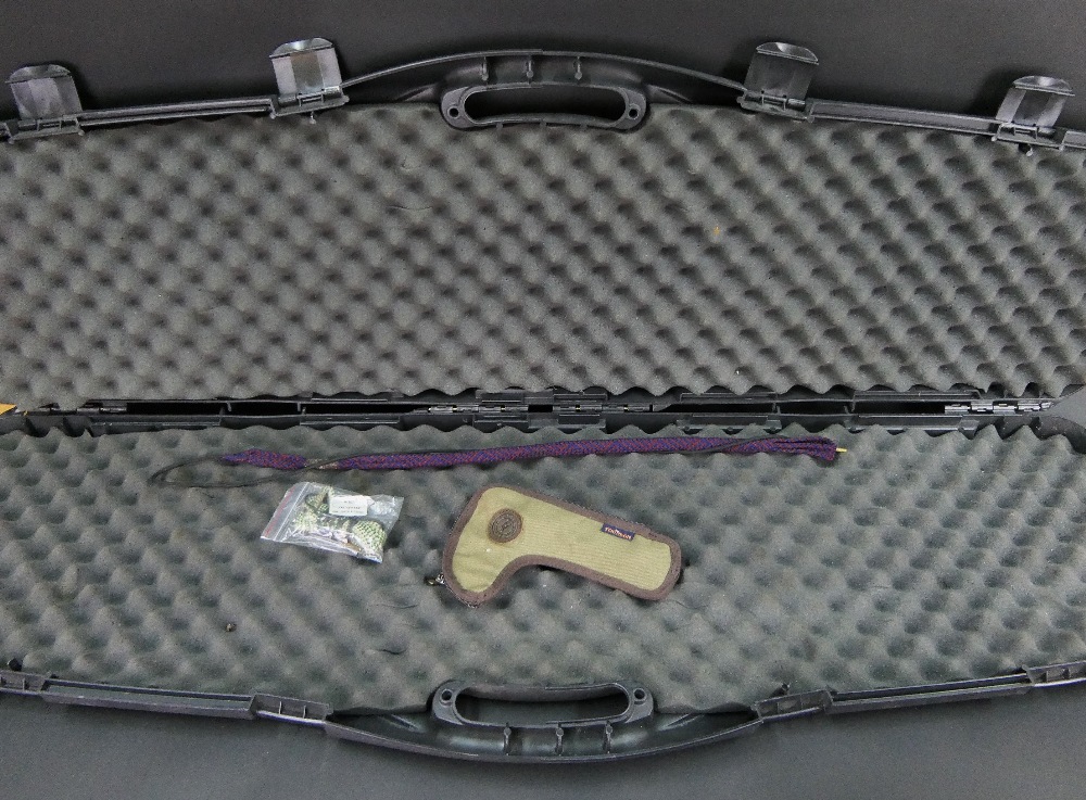 Flambeau plastic foam lined rifle case. Length 135 cm, together with a ...