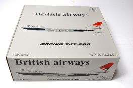 Inflight Models or similar 1/200 diecasst model aircraft comprising, British Airways Boeing 747-