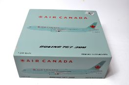 Inflight Models or similar 1/200 diecasst model aircraft comprising, Air Canada Boeing 767-300 .