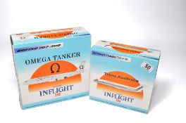 A duo of diecast model aircraft 1/200 scale issues comprising 1) Inflight 200 Trans Australia