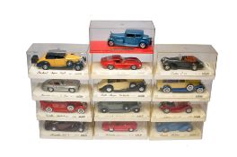 A group of Solido 1/43 diecast model vehicles relating to classic and vintage themes. In original