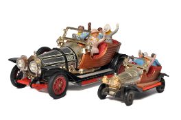 Chitty Chitty Bang Bang little and large duo from Corgi and Husky. Good, albeit signs of age related
