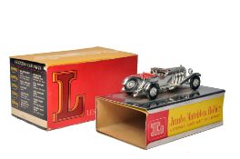 Lesney Veteran Car Giftware issue comprising Mercedes chrome plated on stand, as shown. Excellent in